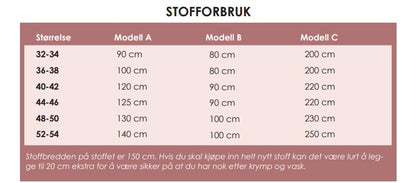 Bella - Overdel og Kjole